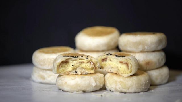 绿豆馅饼