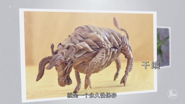  夜幕下的棕编传人